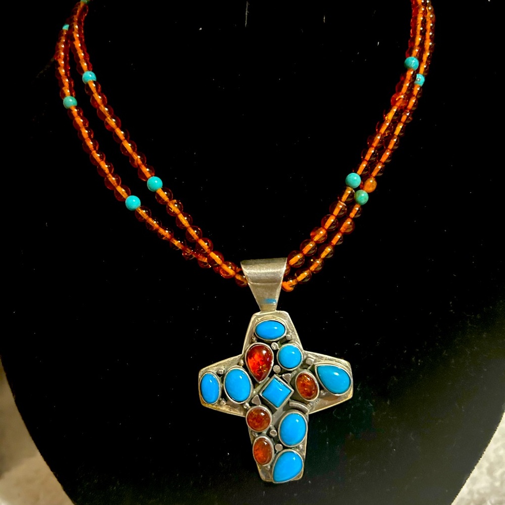 Vintage and Unique Jay King signed necklace